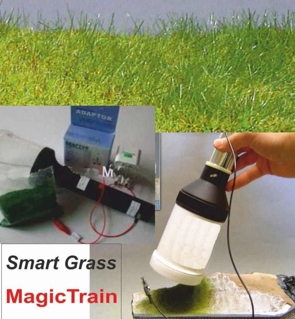 Magic-Train SmartGrass diffusore elettrostatico per stendere l’erba in maniera realistica